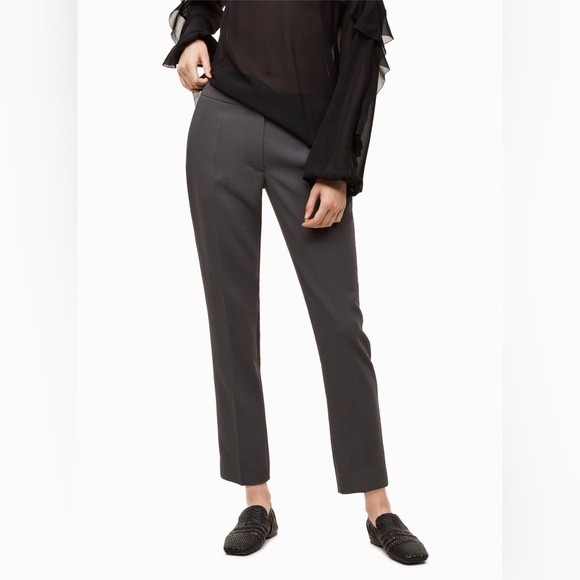 Aritzia wilfred charcoal Fremont pant sz 4 preloved - Picture 10 of 11
